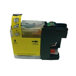 Brother compatible LC133 yellow ink cartridge