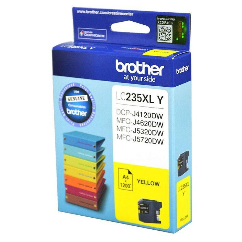 LC235XL Genuine Brother Yellow Ink Refill