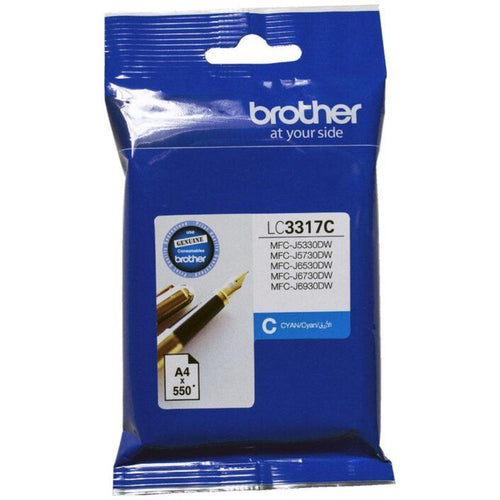 LC3317 Brother genuine cyan ink