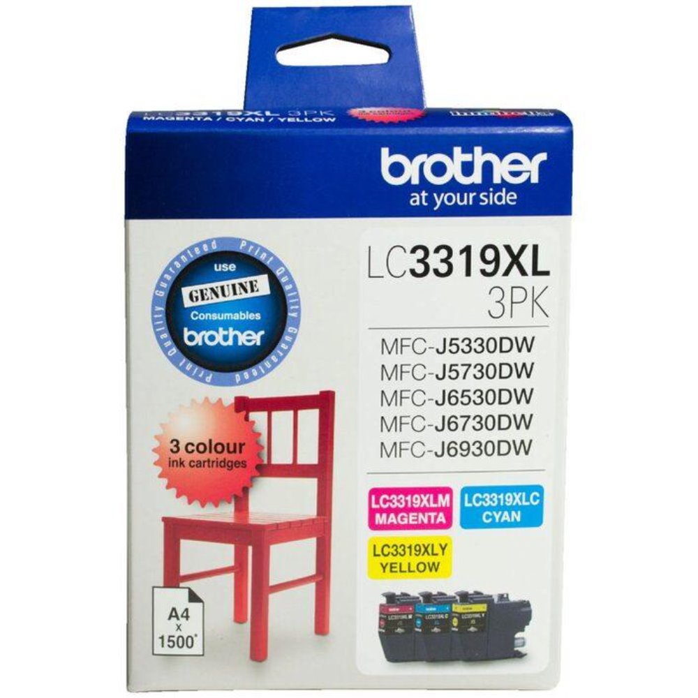 LC3319XL Brother genuine ink value pack