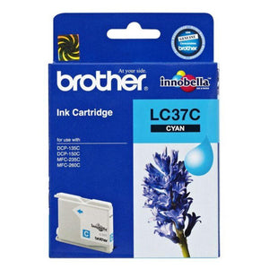 Genuine LC37 Brother cyan ink refill