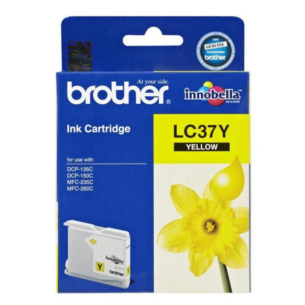 Genuine LC37 Brother yellow ink refill