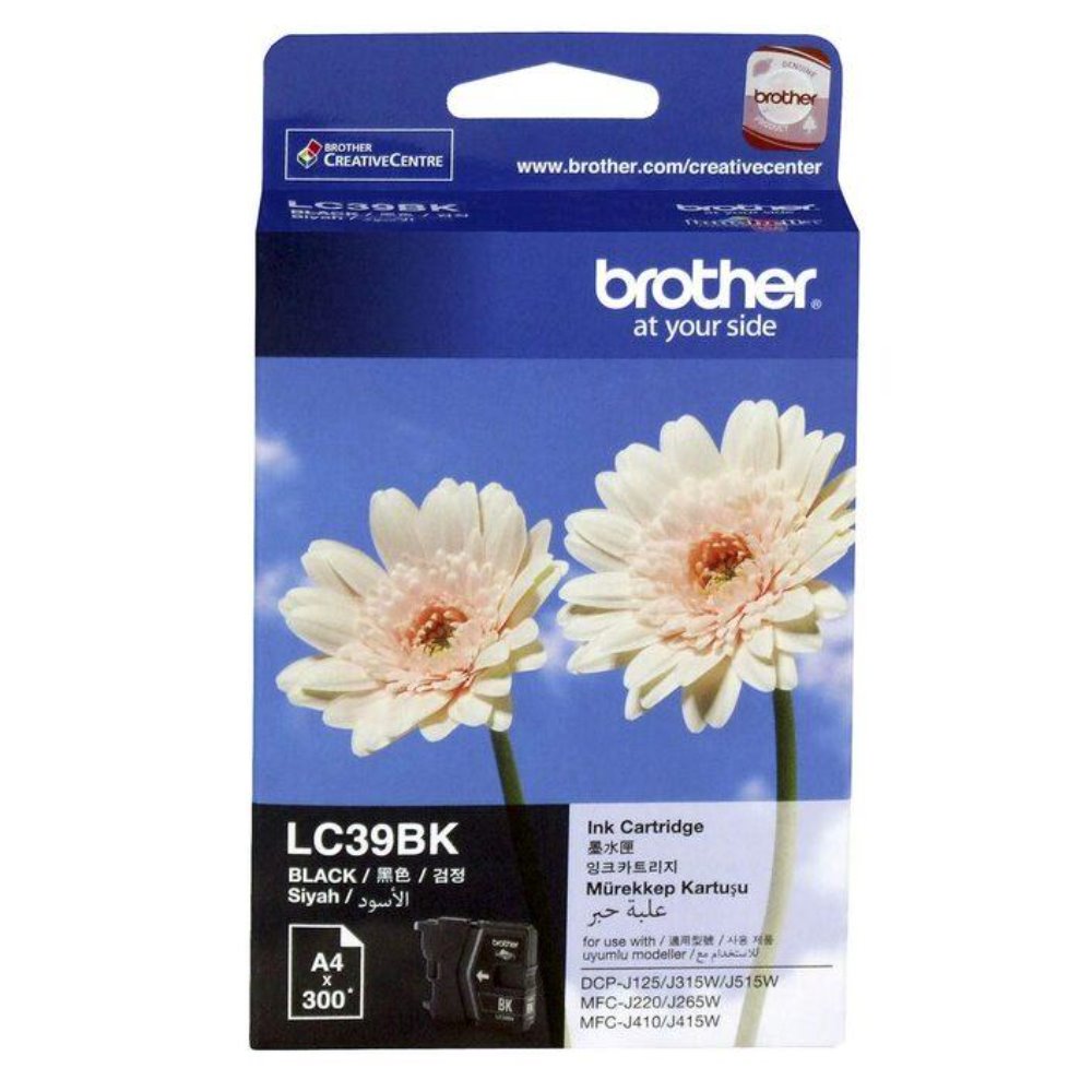 Genuine LC39 Brother genuine black ink refill