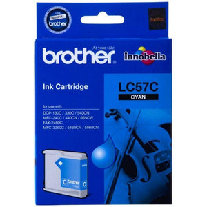 Genuine LC57 Brother cyan ink refill
