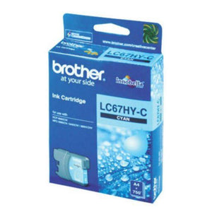 LC67HY Brother genuine cyan ink refill