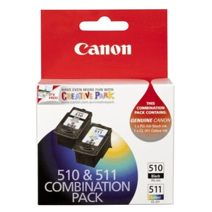 PG510 and CL511 Canon genuine combo pack