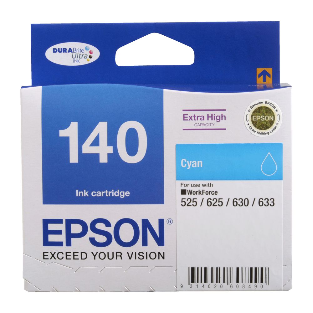T140 Epson Genuine Cyan Ink