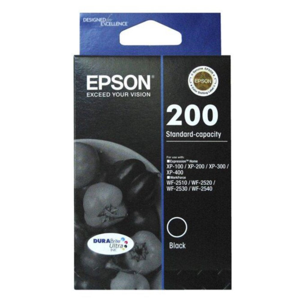 T200 Epson Genuine Black Ink