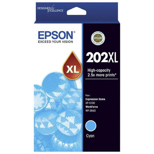 T202XL Epson Genuine Cyan Ink