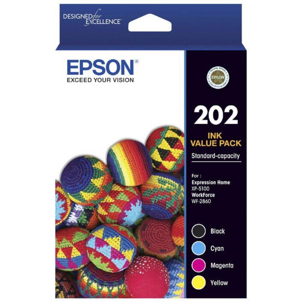 T202 Epson Genuine Ink Value Pack