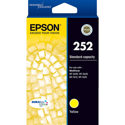 T252 Epson genuine yellow ink