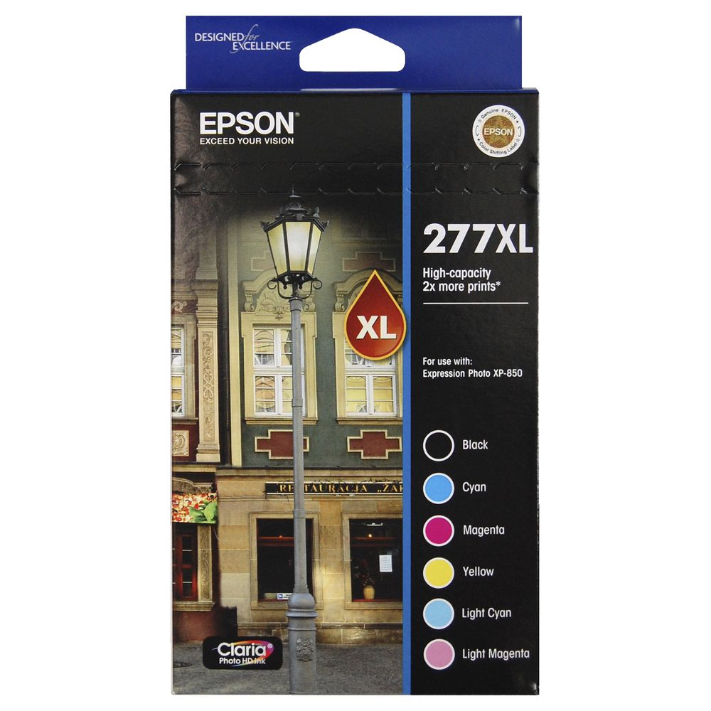 T277XL Epson genuine ink value pack