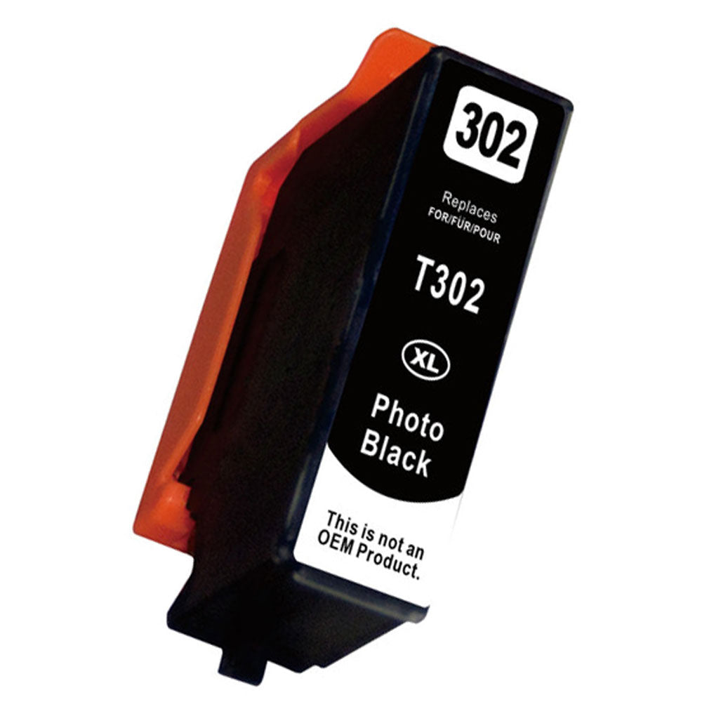 T302XL Epson compatible photo  black ink