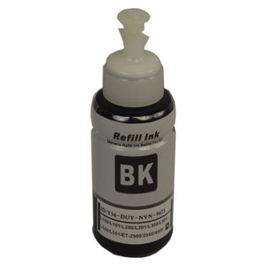 T664 Epson Compatible Black Ink Refill Bottle 70ml