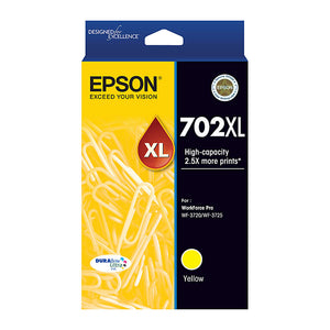 702XL Epson Genuine Yellow Ink Cartridge
