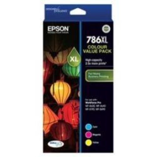 Genuine Epson 786XL colour value pack