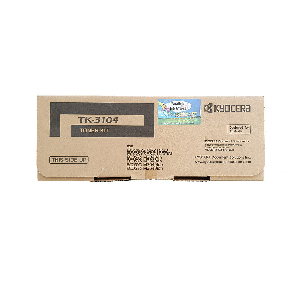 TK3104 Genuine Kyocera black laser toner