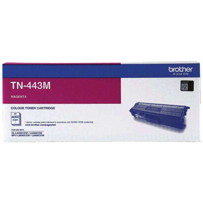 Genuine TN443 magenta toner cartridge