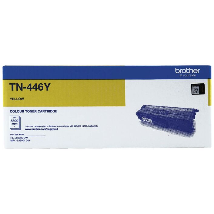 TN446 Brother genuine yellow toner